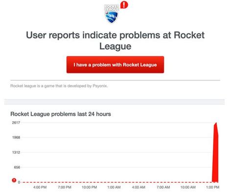 downdetector rocket league|More.